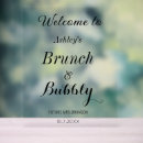 Search for brunch and bubbly welcome signs Bridal shower brunch