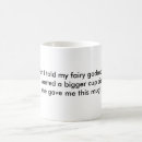 Search for fairy godmother mugs Funny