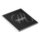 Search for initial notepads Black