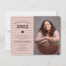 Search for rose gold graduation invitations High school