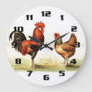 Search for rustic vintage clocks Rooster