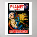 Search for alien and earth posters Retro