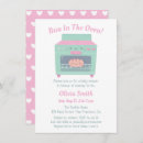 Search for bun in the oven invitations Pink