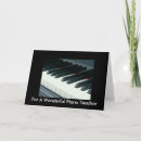 Search for piano birthday cards Teacher