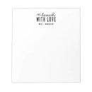 Search for love notepads Cute