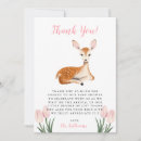 Search for deer thank you cards Fawn