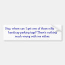 Search for parking bumper stickers Vehicle