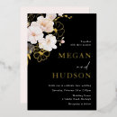 Search for wild flower wedding invitations Gold