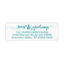 Search for seasons greetings return address labels Modern