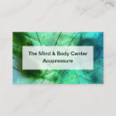 Search for acupressure business cards Acupressurist