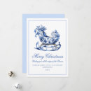 Search for vintage poinsettia christmas cards Blue