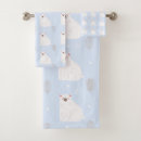 Search for polar bear bath towels Blue