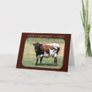 Search for longhorn cow cards Texas