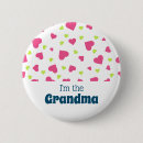Search for pink heart pattern badges Cute