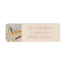 Search for starfish return address labels Sand