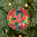 Search for floral christmas tree decorations Xmas