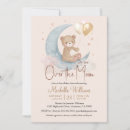Search for we are over the moon invitations Teddy bear