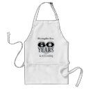 Search for 60th birthday aprons Sixty