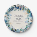 Search for botanical paper plates White