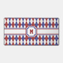 Search for argyle patterns mousepads Blue