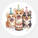 Search for corgis stickers Pembroke welsh corgi