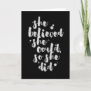 Search for she believed she could cards Quote