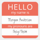 Search for hello my name stickers Identification