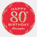 Search for red glitter stickers Birthday party