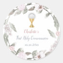 Search for girl communion stickers Watercolor