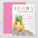 Search for pineapple birthday invitations Palm leaves