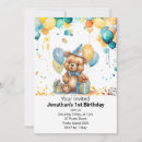 Search for teddy bear picnic invitations 1st