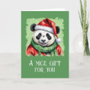Search for panda christmas cards Fun