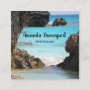 Search for island business cards Beach
