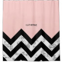 Search for black and white chevron shower curtains Modern