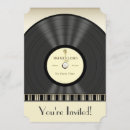 Search for singing party invitations Vintage