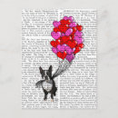 Search for vintage balloon postcards Animals