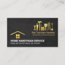 Search for roofing contractor business cards Handyman