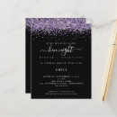 Search for black and purple invitations Trendy