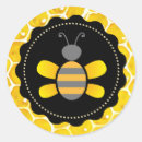 Search for yellow honeycomb stickers Honeybee