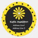 Search for yellow dots stickers Black