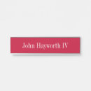 Search for wall name plates Desk