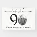 Search for birthday for men banners Black and white