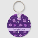 Search for purple heart key rings Violet