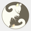 Search for yin yang cats stickers Kitty
