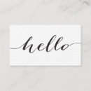 Search for thick business cards Minimalist