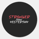 Search for yesterday stickers Fitness