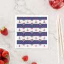 Search for stars and stripes napkins Nautical