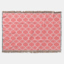Search for pink and coral blankets Geometric