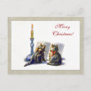 Search for victorian cat christmas cards Red
