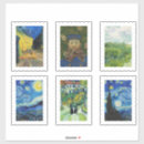 Search for vincent van gogh stickers Nature